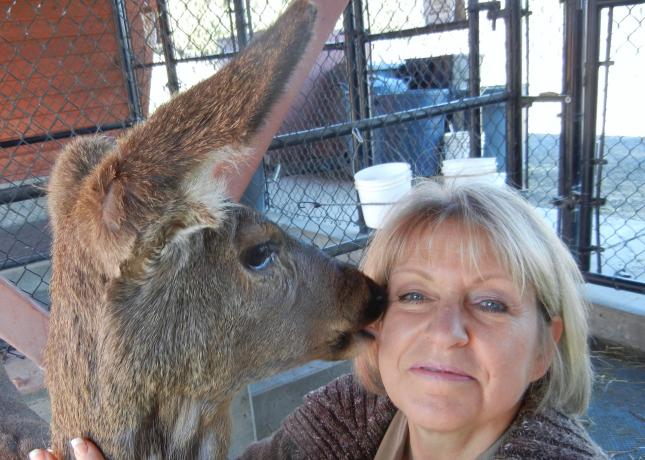 Doedie with Claudia