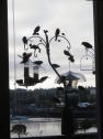 JM Bird Silhouettes on Feeders